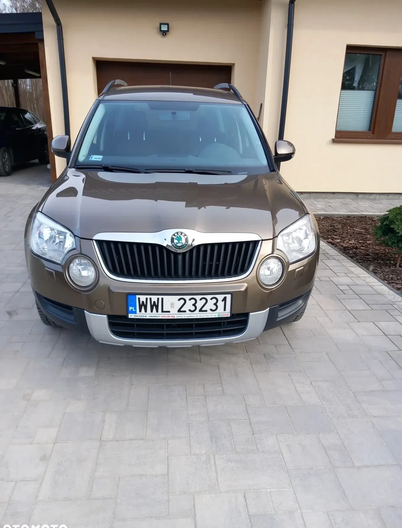 Skoda Yeti cena 28900 przebieg: 224000, rok produkcji 2011 z Czyżew małe 92